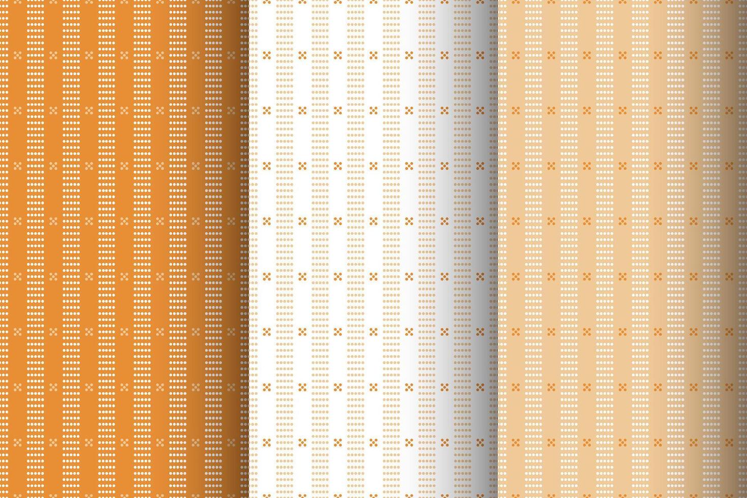 Seamless pattern designs in soft colors vector