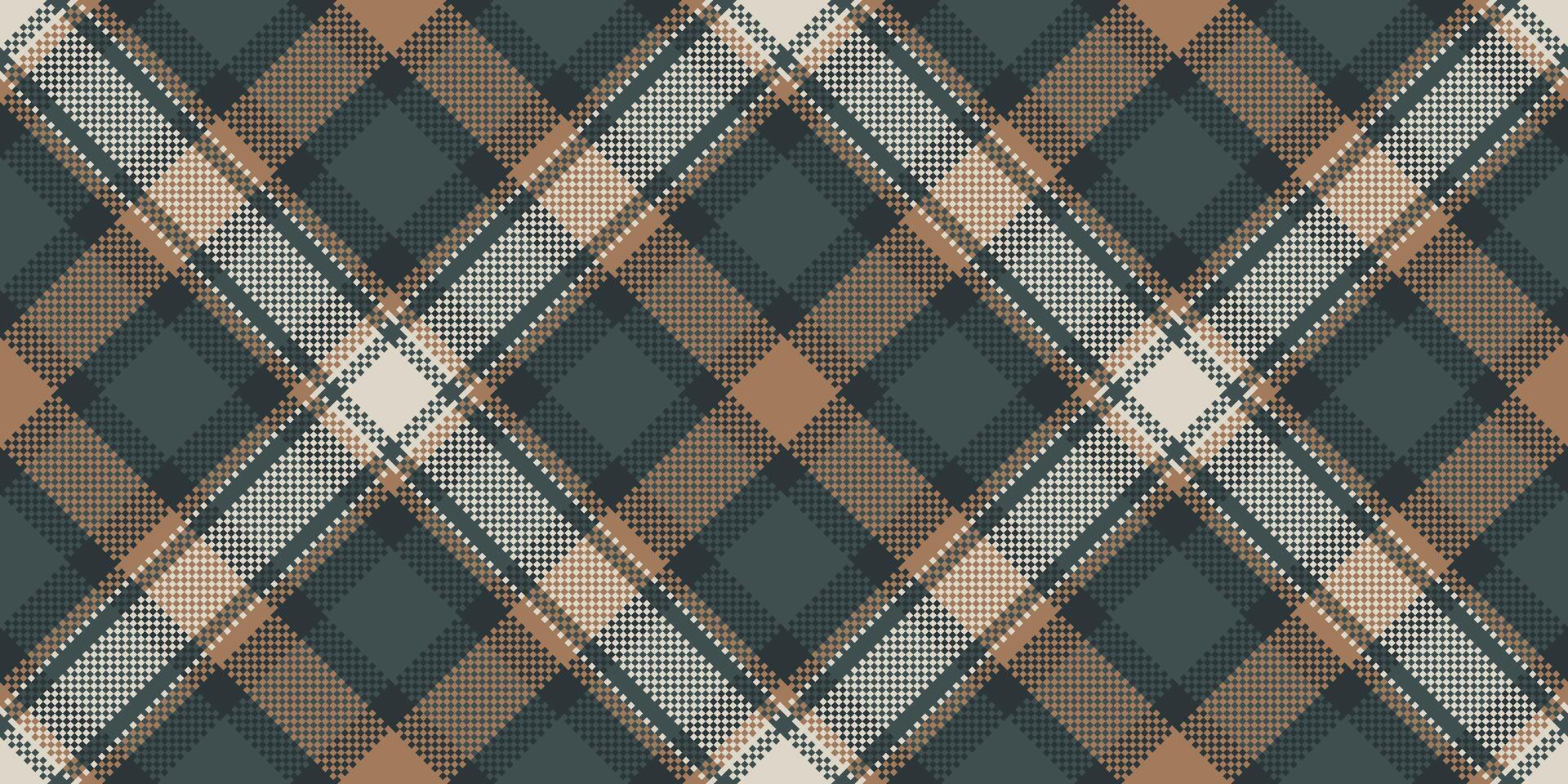 Lumberjack background texture tartan, trendy textile check . Rural plaid pattern seamless fabric in pastel and dark colors. vector