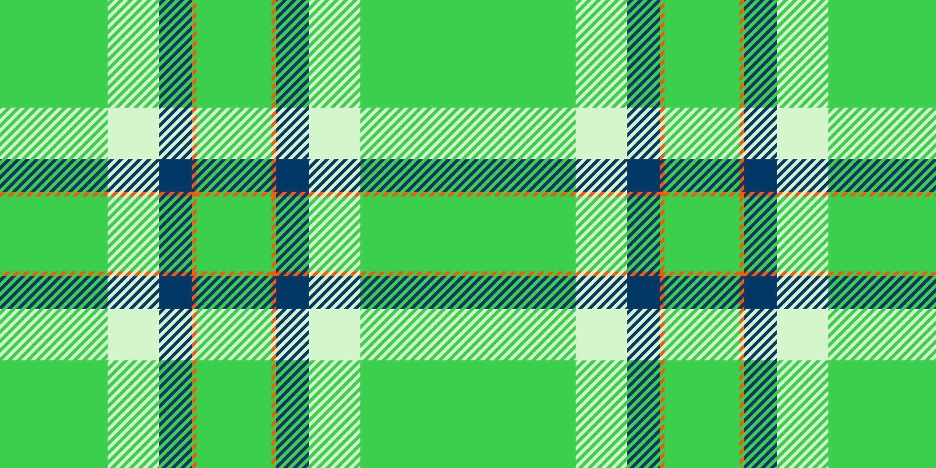 Arabic seamless plaid check, 20s background tartan . Stylish texture pattern textile fabric in green and light colors. vector
