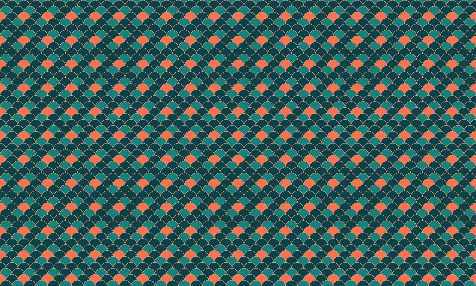 Crocodile colors with repeat tile. Continuity japan stylish curve. Blank seamless a graphic tradition. vector