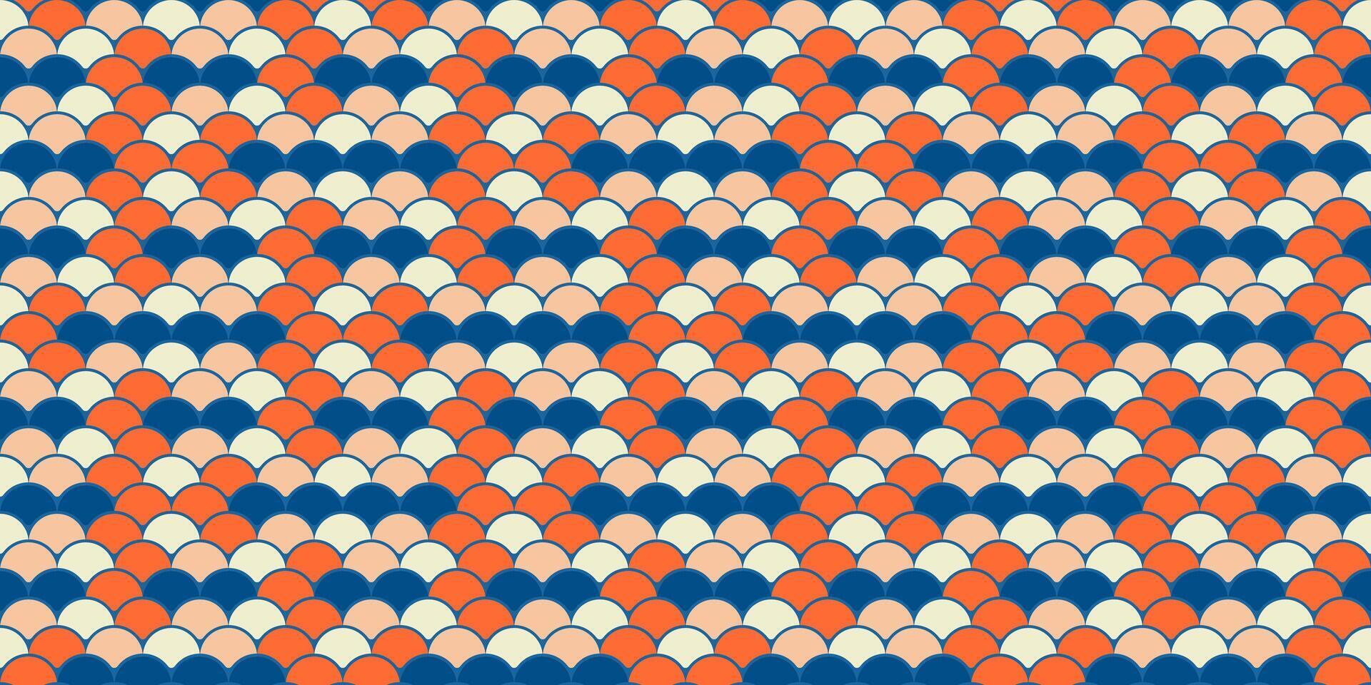 Luxury elegant as effect aquatic. Print retro as underwater fashion. Package retro style on wide fabric. vector