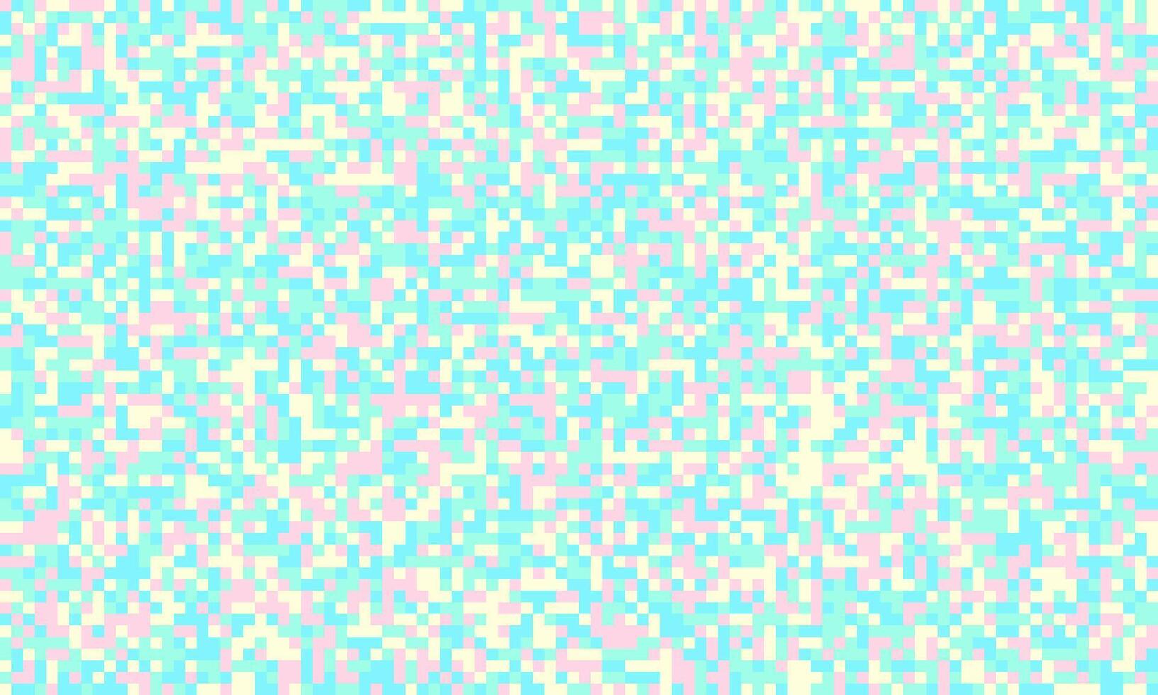 Trendy mosaic-style pattern with structured geometry. A vibrant, colourful grid design ideal for cover art, fabric, or creative posters. vector