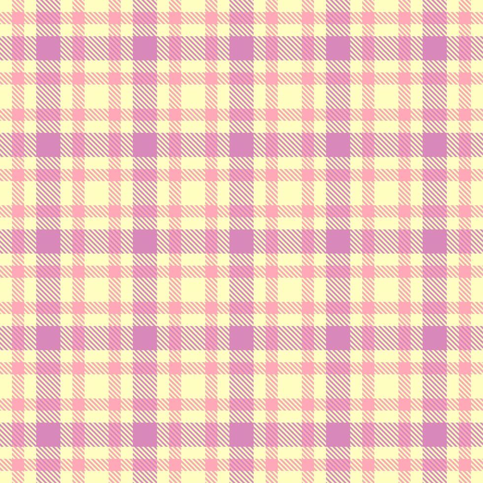 Premium seamless plaid fabric design, perfect for creating elega vector