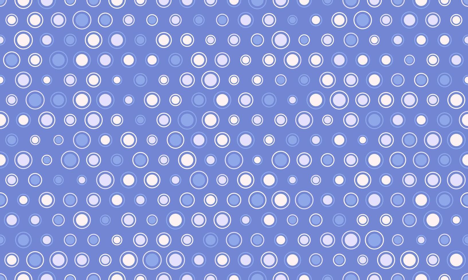 Round spotted pattern with abstract geometric circles. Ideal for seamless wallpapers, textile prints, or trendy backgrounds with a creative touch. vector