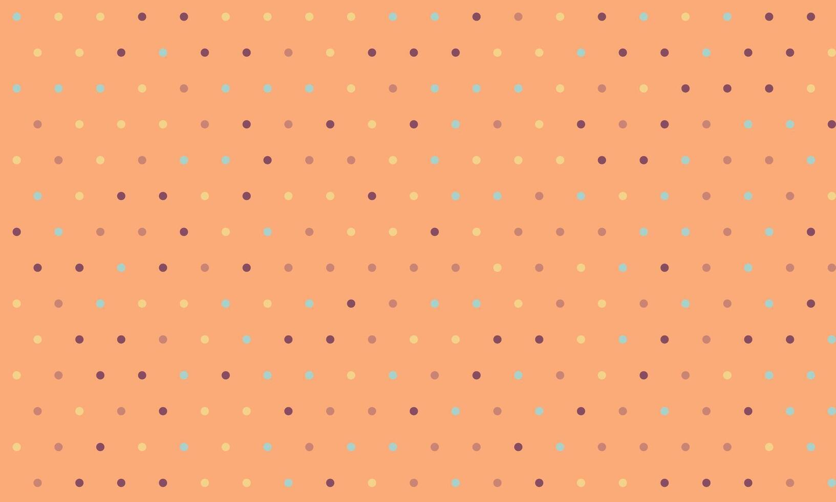 Seamless polka dot with geometric circles, perfect for fabric prints, posters, or abstract backgrounds. Trendy pattern for wallpapers and textile designs. vector