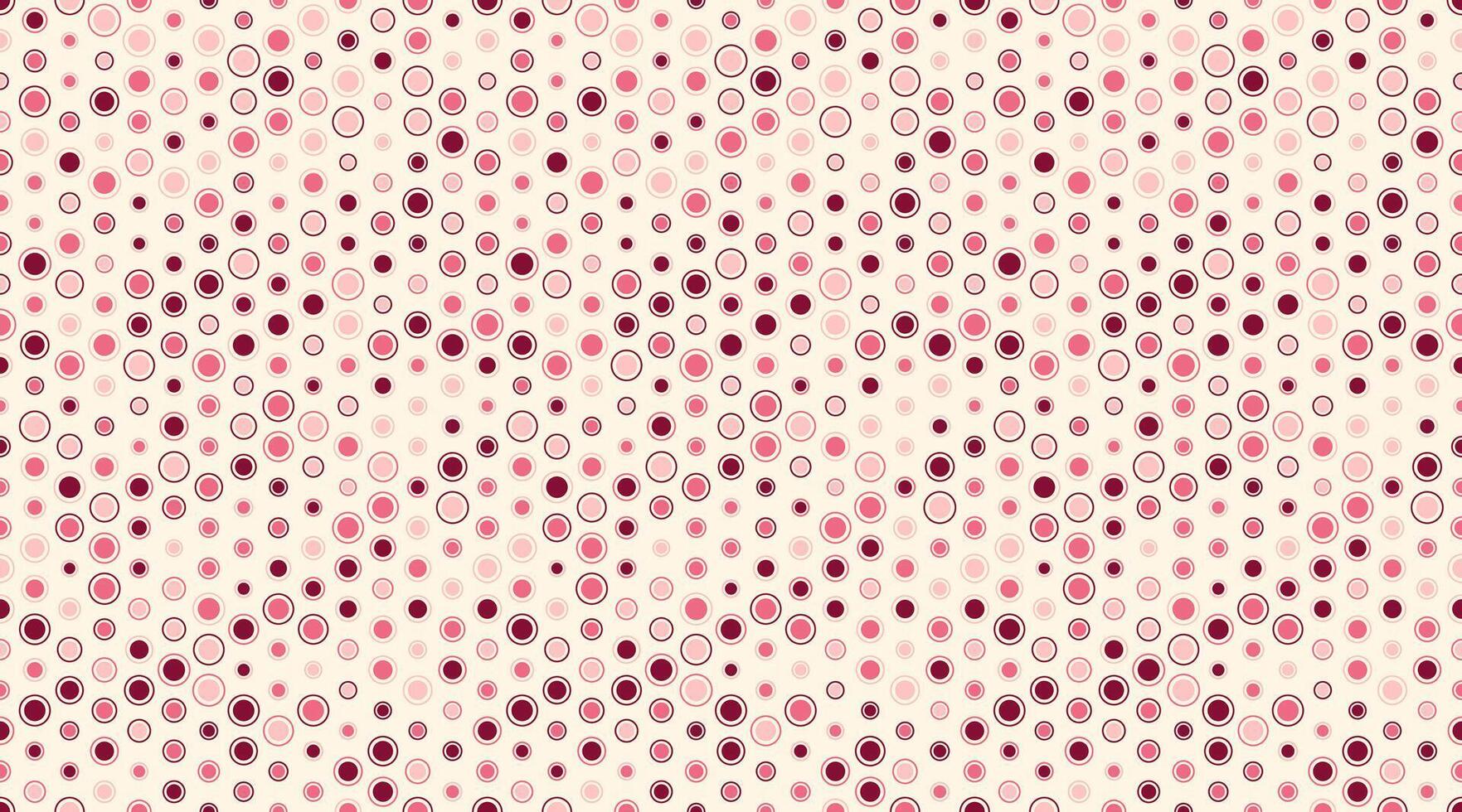 Colorful dotted pattern featuring round spots in a repeating layout. Ideal for creating abstract backgrounds, seamless textiles, and geometric wallpapers. vector