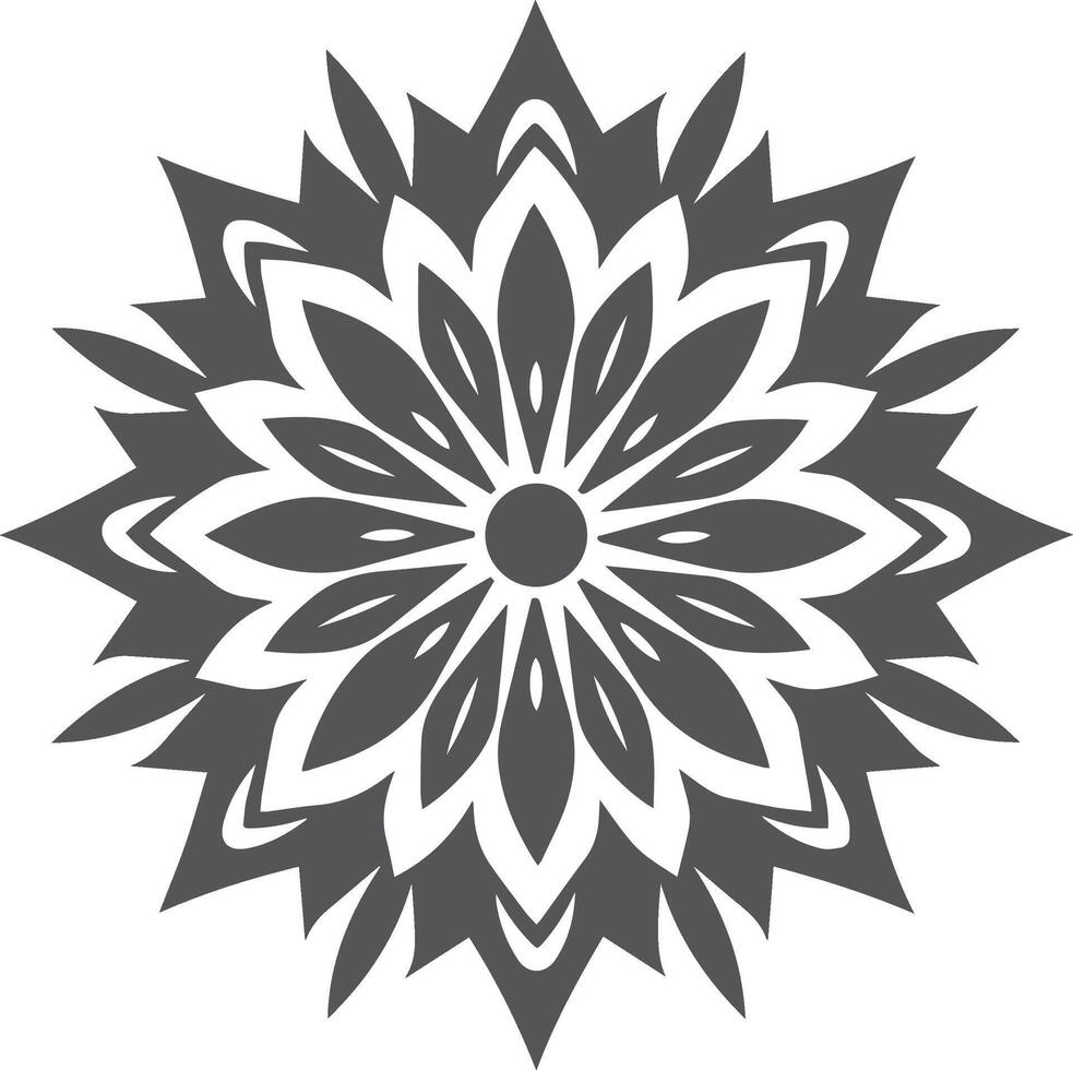 Abstract decorative geometric circle patterns. vector