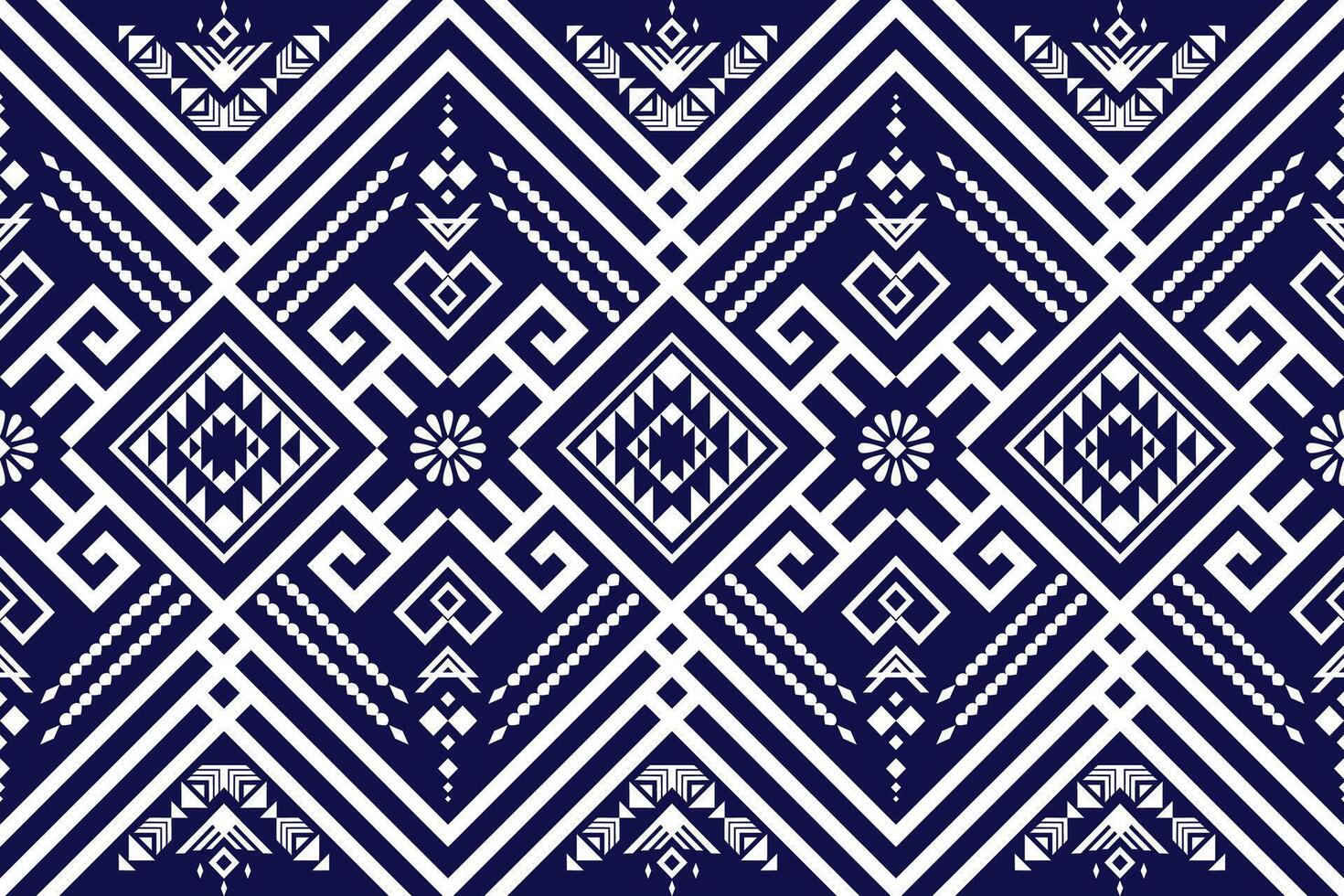 Ethnic boho seamless pattern. Traditional ornament on the carpet. Aztec style. Tribal pattern. Folk motif. Can be used for wallpaper, textile, wrapping, web page background. vector