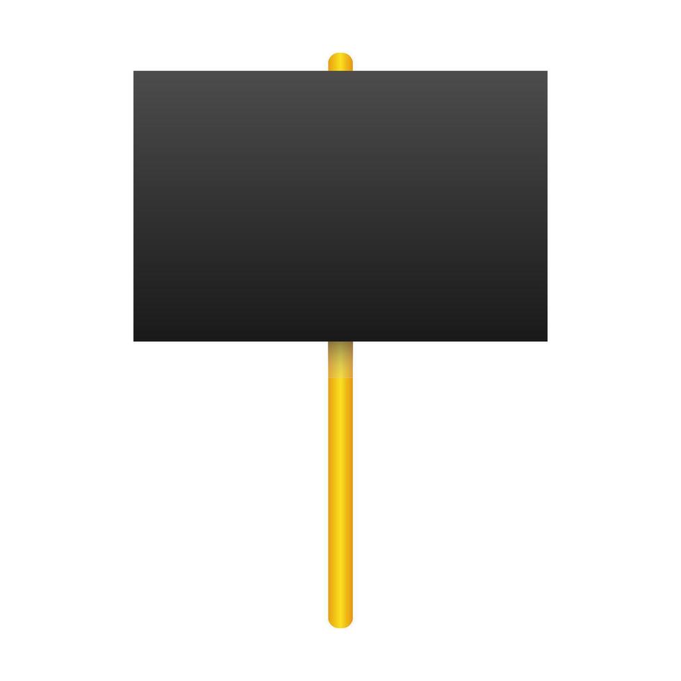 Blank mockup for ads and promotions. illustration vector