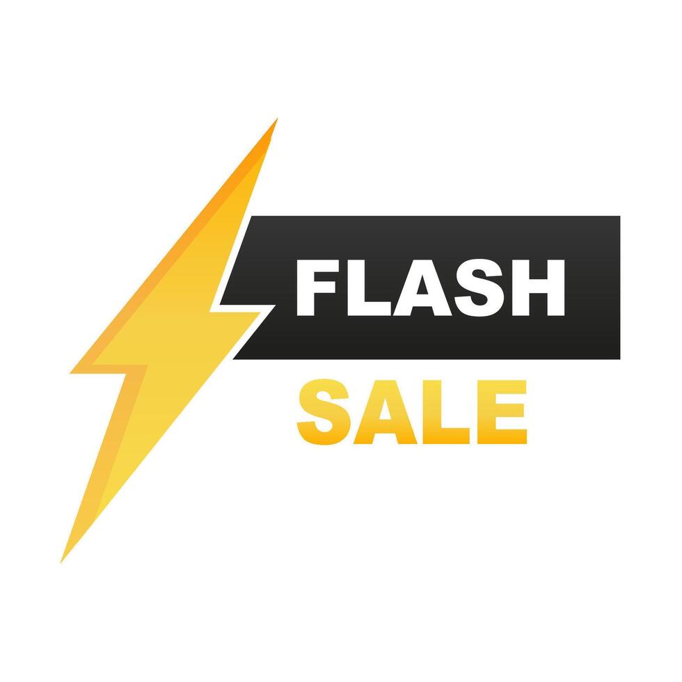 flash sale. modern design. illustration vector