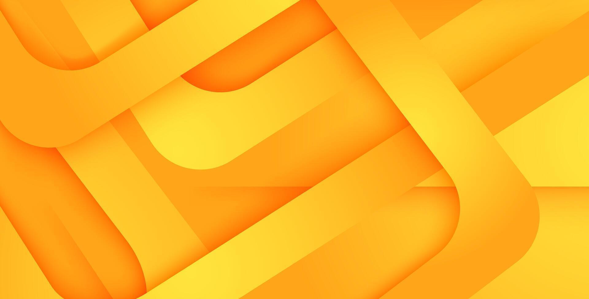dynamic abstract orange liquid gradient color geometric fluid shape background. eps10 vector