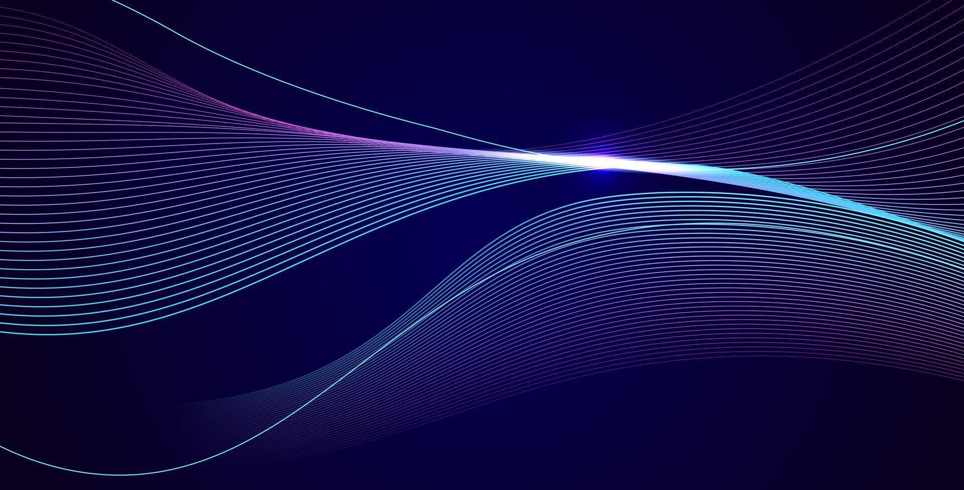 abstract colorful wavy line decoration geometric background. eps10 vector