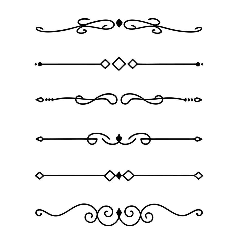 Line dividers icon on white background vector