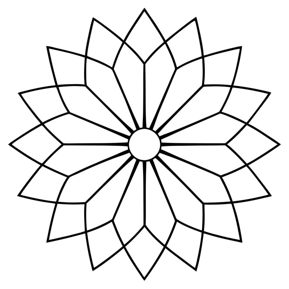 Different Mandala design vector