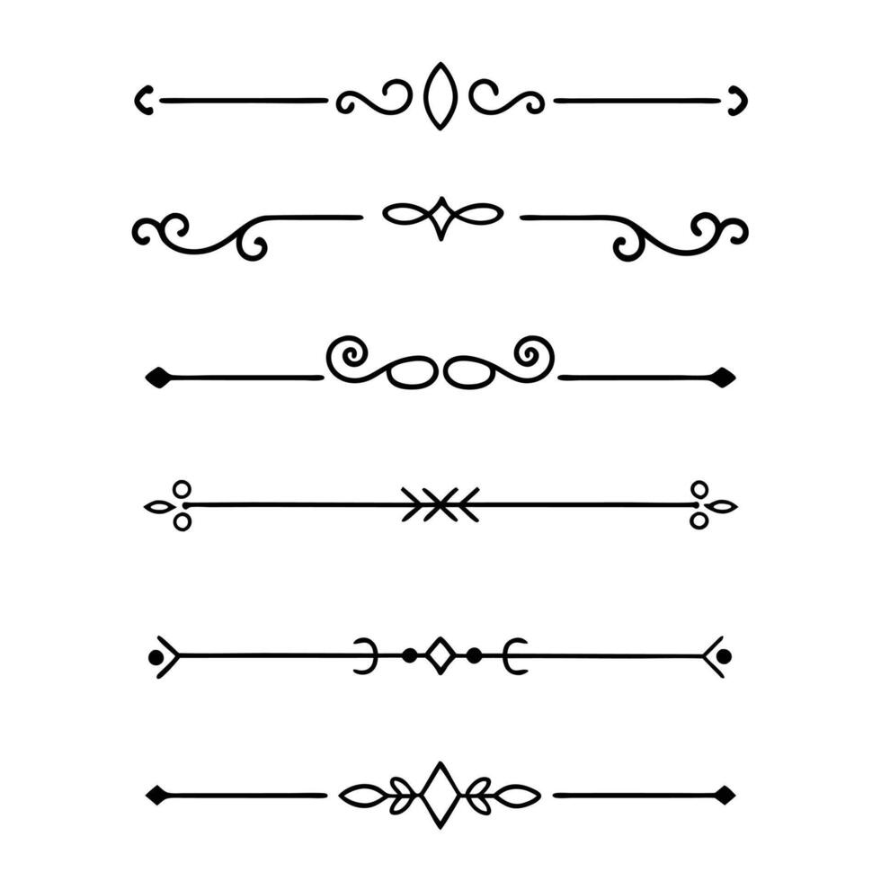 Line dividers icon on white background vector