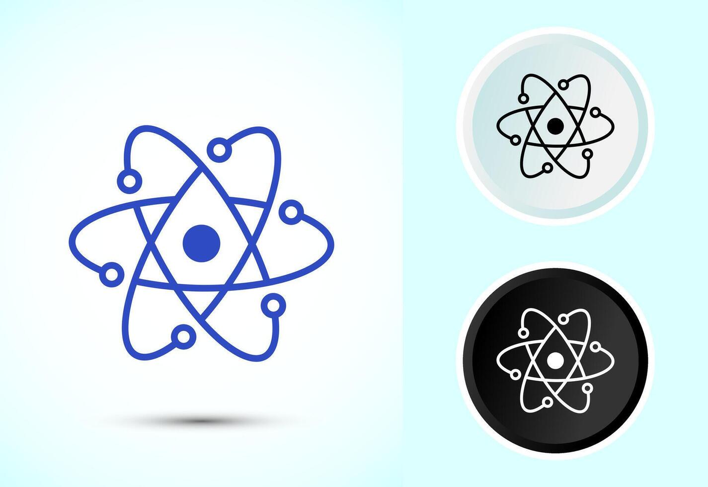 Data science icon. Big data, digital tech icon vector