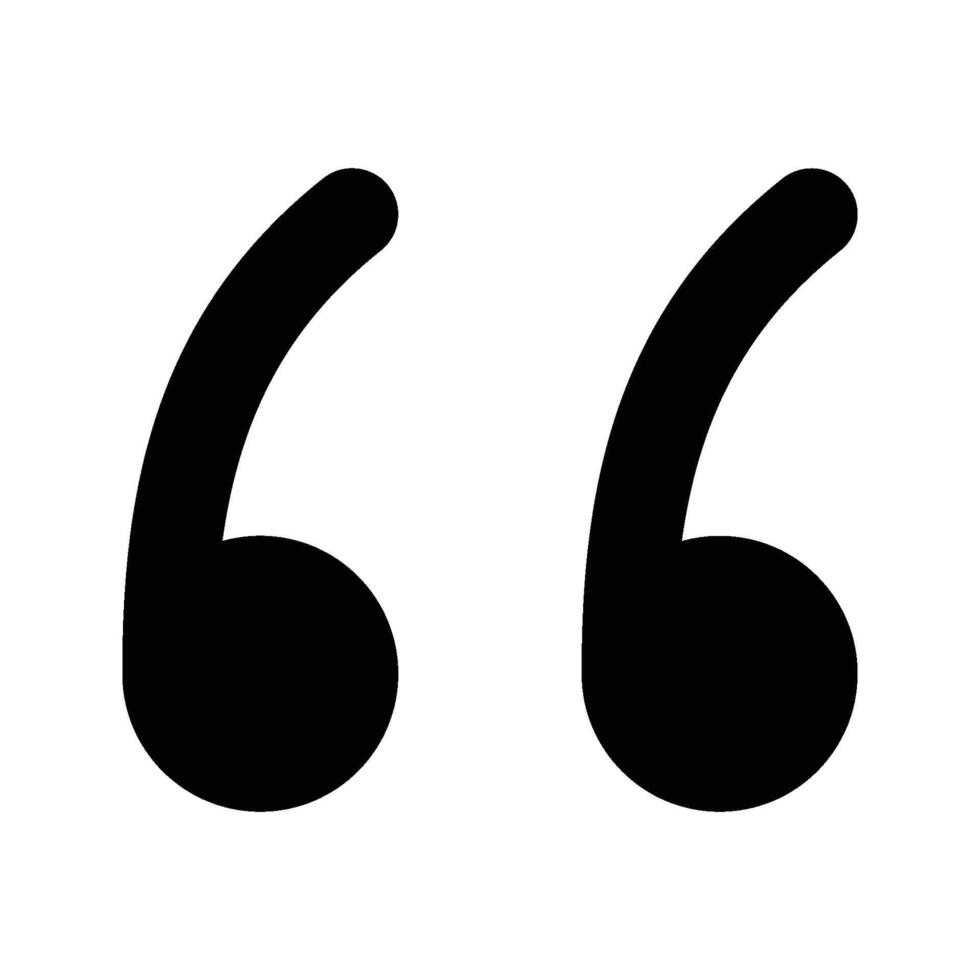 quote mark, quotes icon sign design vector