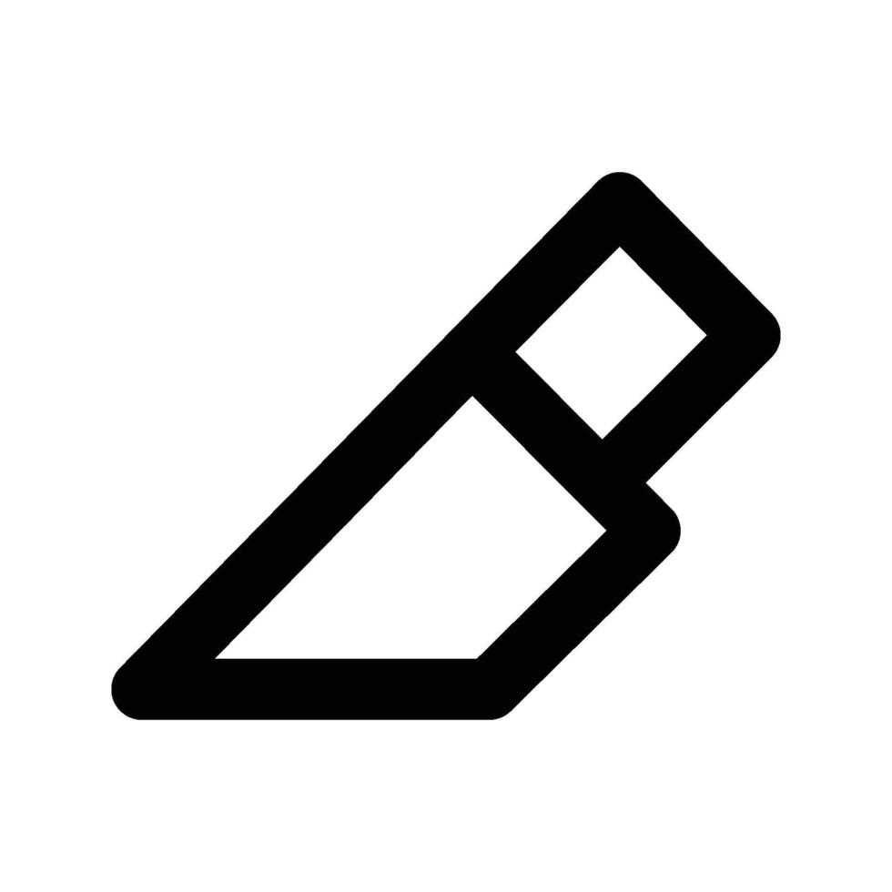 Knife icon. Knife flat sign design. Knife symbol pictogram vector