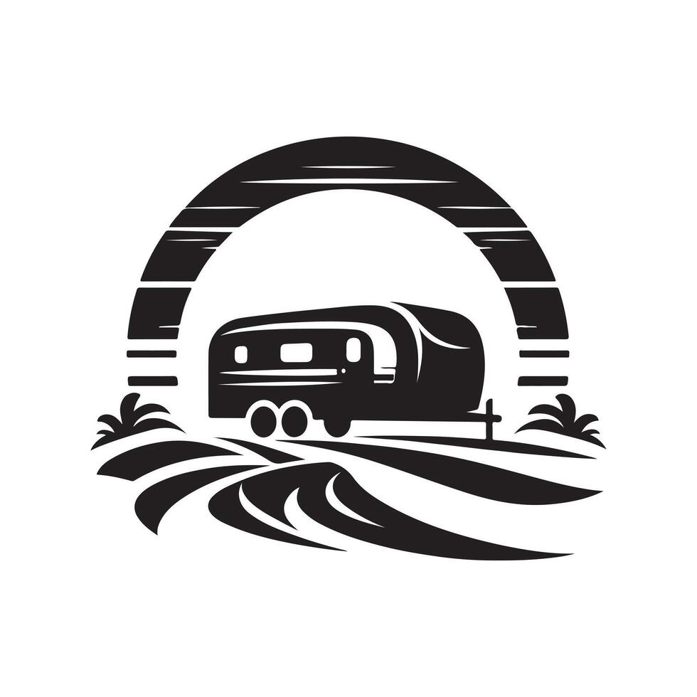Trailer Silhouette Vectors Great for Mobile Applications and Gaming Projects