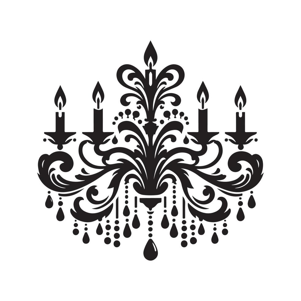 Artistic Candle Silhouette Vectors for Illustrators and Designers