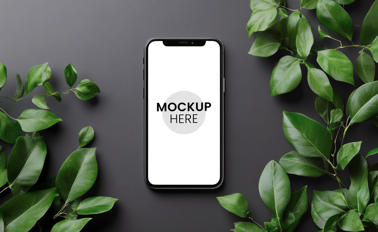 Ultra-detailed phone mockup, blank screen , professional presentation template, modern smartphone design psd