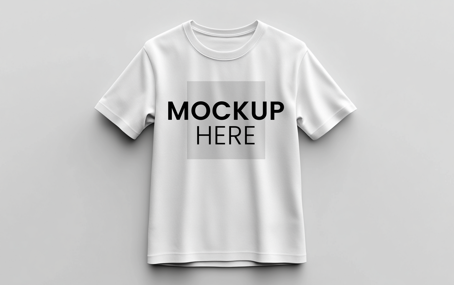 Ultra detailed White Tshirt Mockup professional branding tool psd