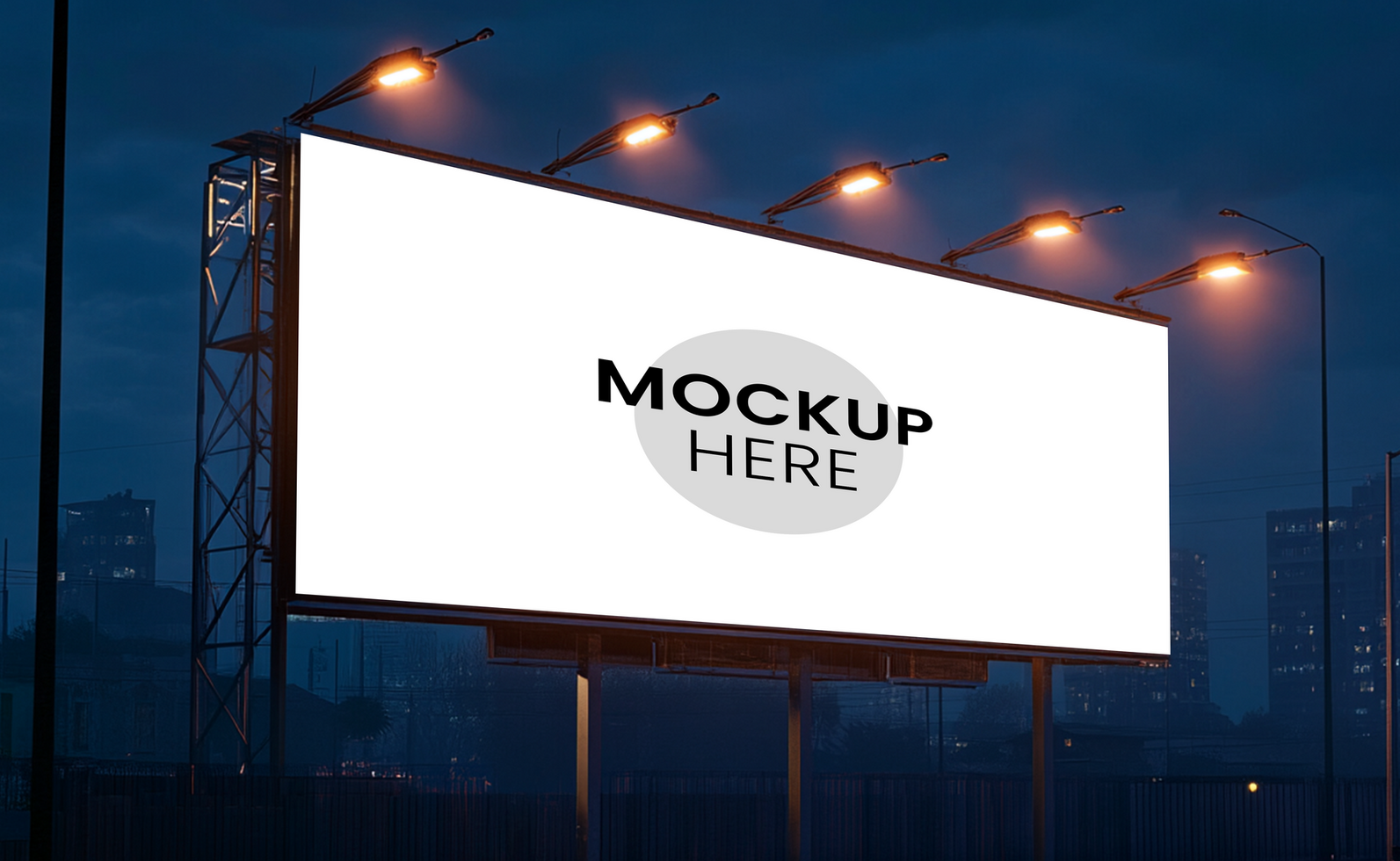 Dynamic Billboard Advertising Mockup for Creative Campaigns psd