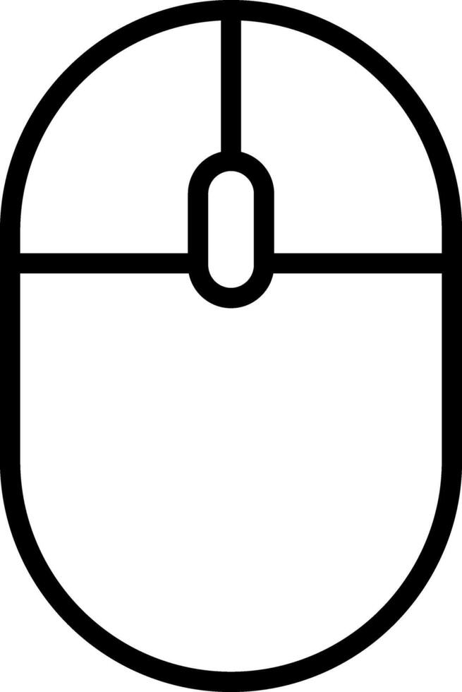 Outline Mouse Icon vector