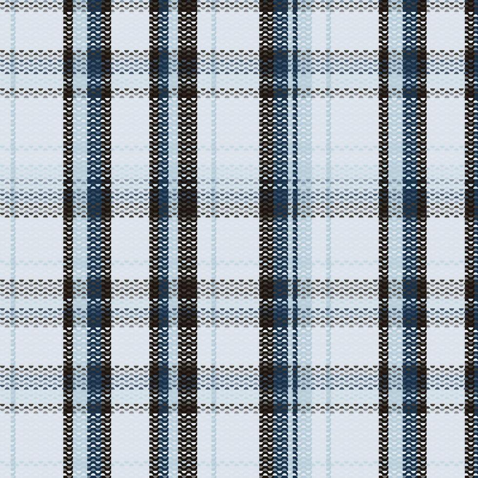 Tartan Plaid With Night Color Pattern. vector