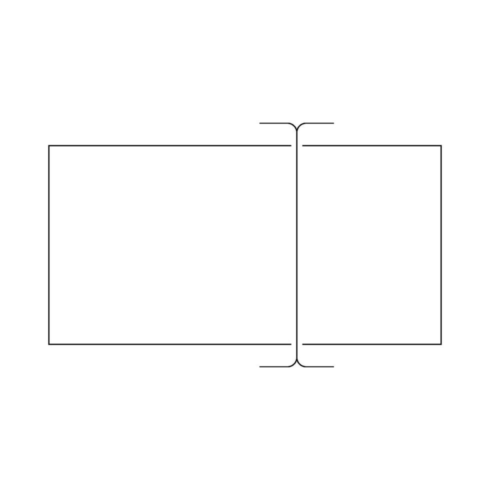 cursor icon, writing mark, text vector