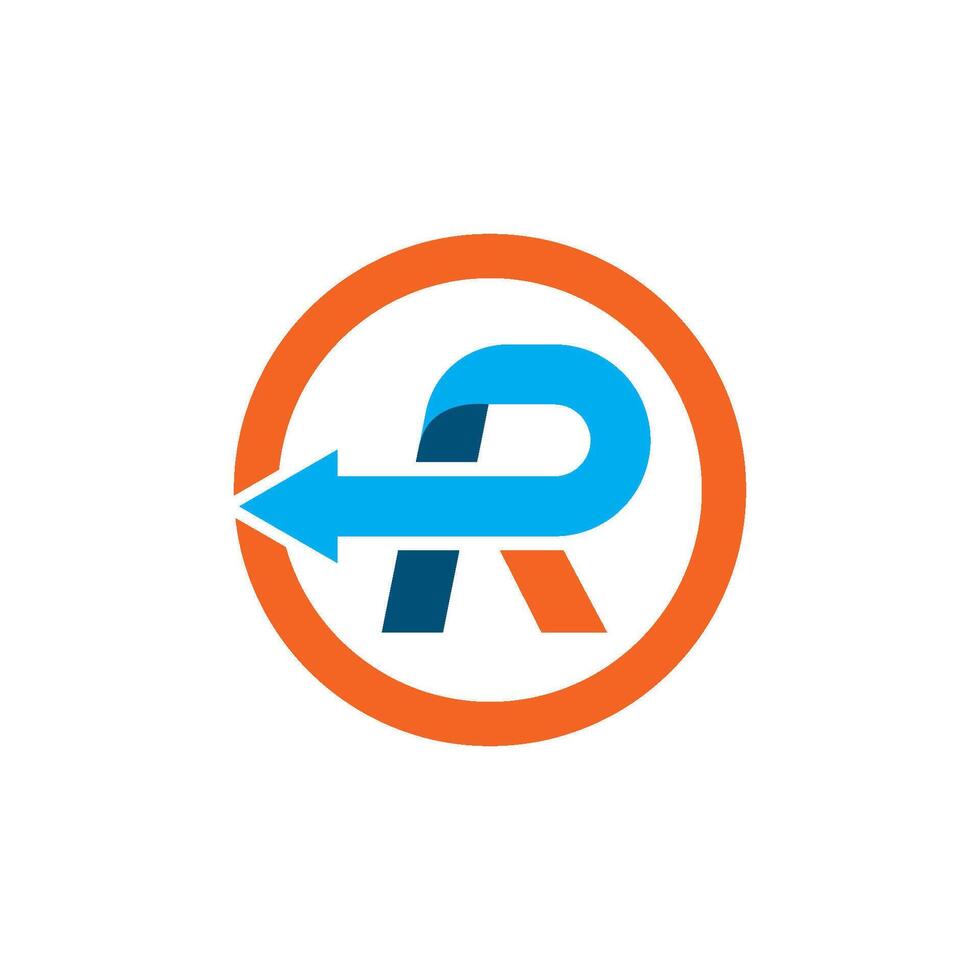 R letter logo business vecto vector