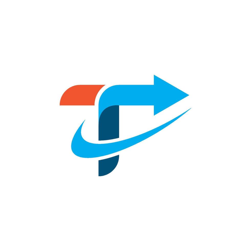 t letter icon illustration design vector