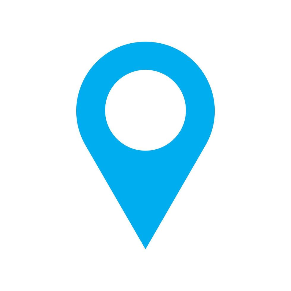 Location pin icon. Map pointer. Navigation marker. Location pointer set vector