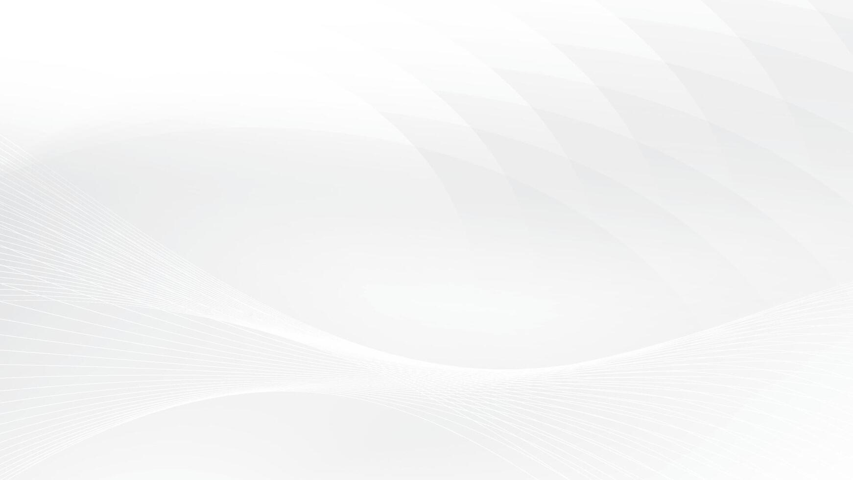 Abstract white and gray color, modern design stripes background with curve lines. illustration. vector