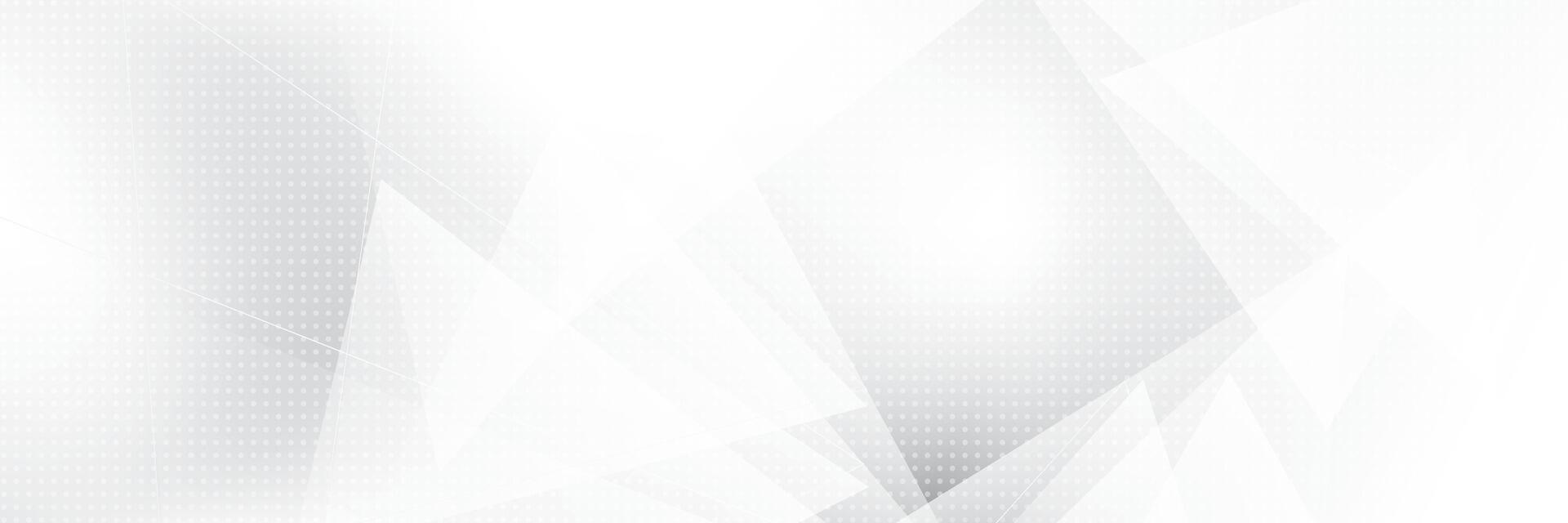 Abstract white and gray color, modern design stripes background with geometric shape and dot pattern. illustration. vector