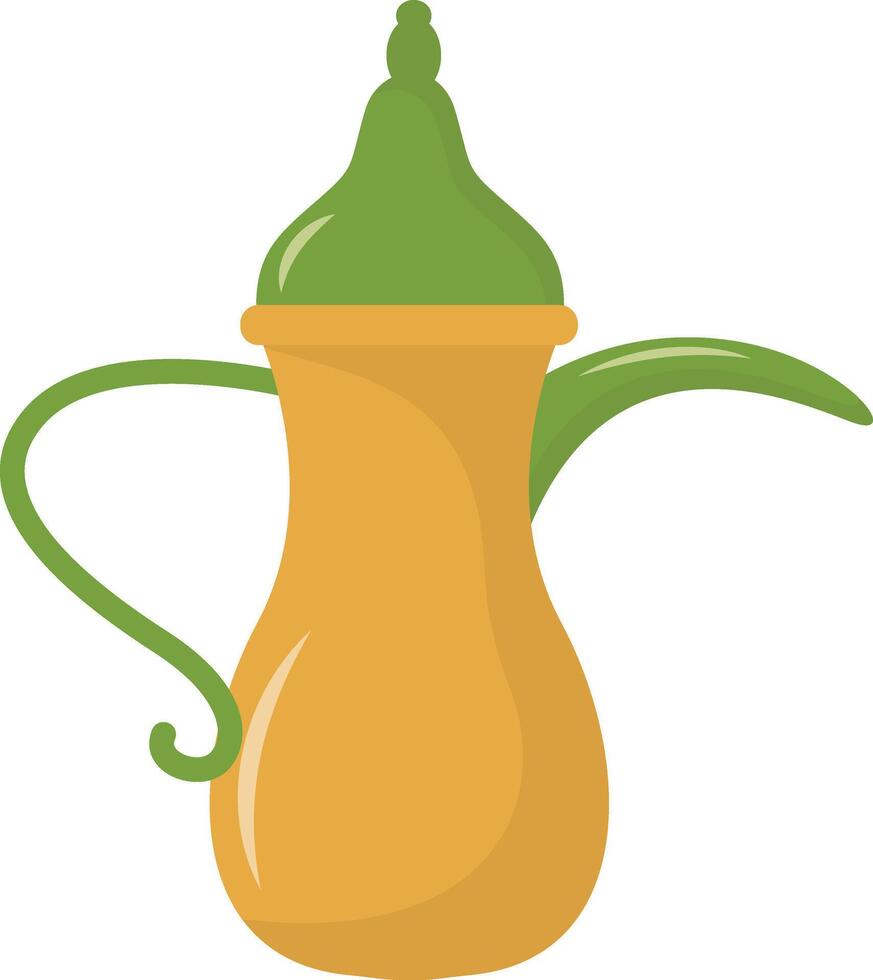 Teapot Illustration for Nowruz Day vector