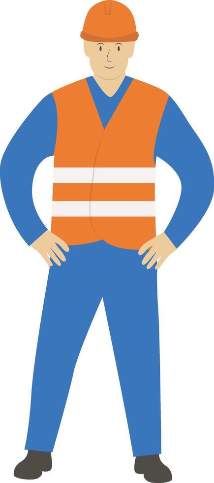 Construction Worker Clipart vector