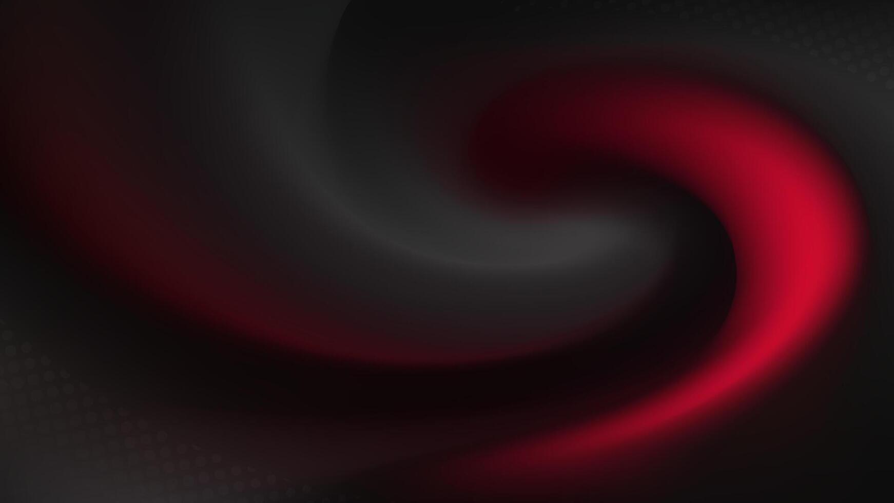 Dynamic and energetic abstract background with a swirling red design vector