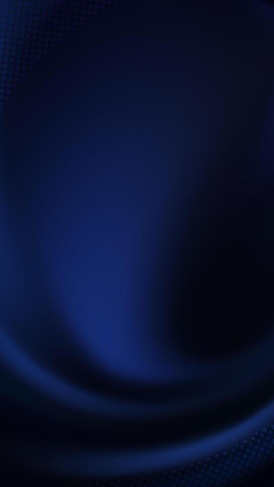 Elegant and flowing abstract mobile background with a vertical dark blue wave vector
