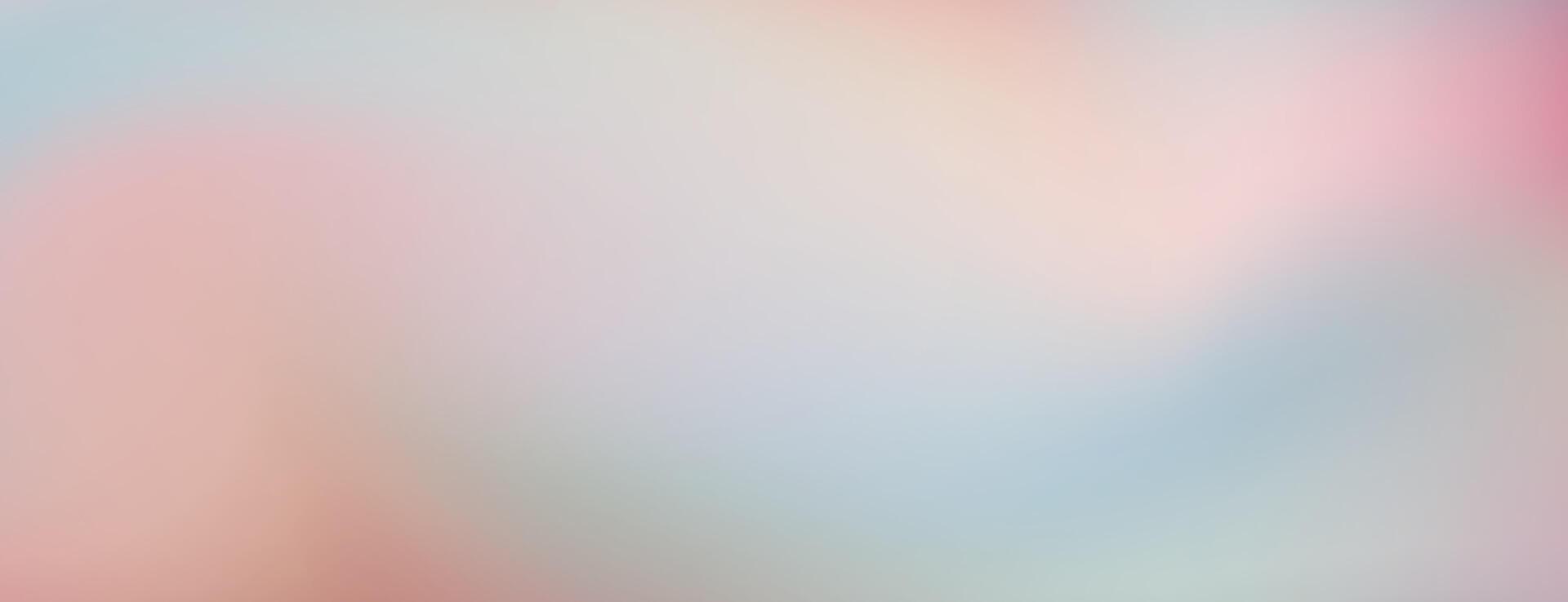 Subtle abstract banner with a soft pastel gradient vector