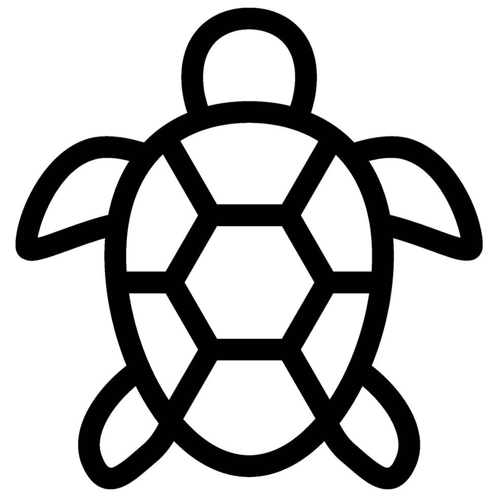 turtle animal icon vector