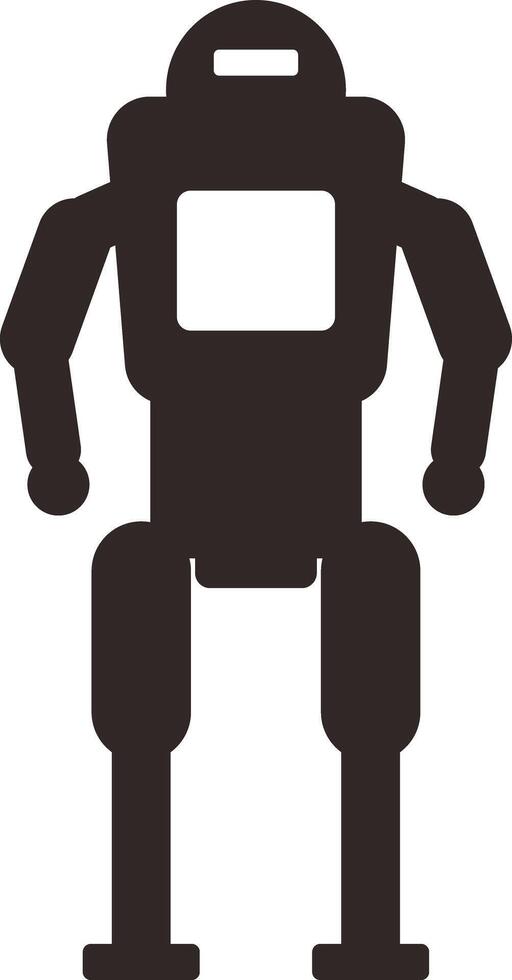 Robot machine, illustration vector