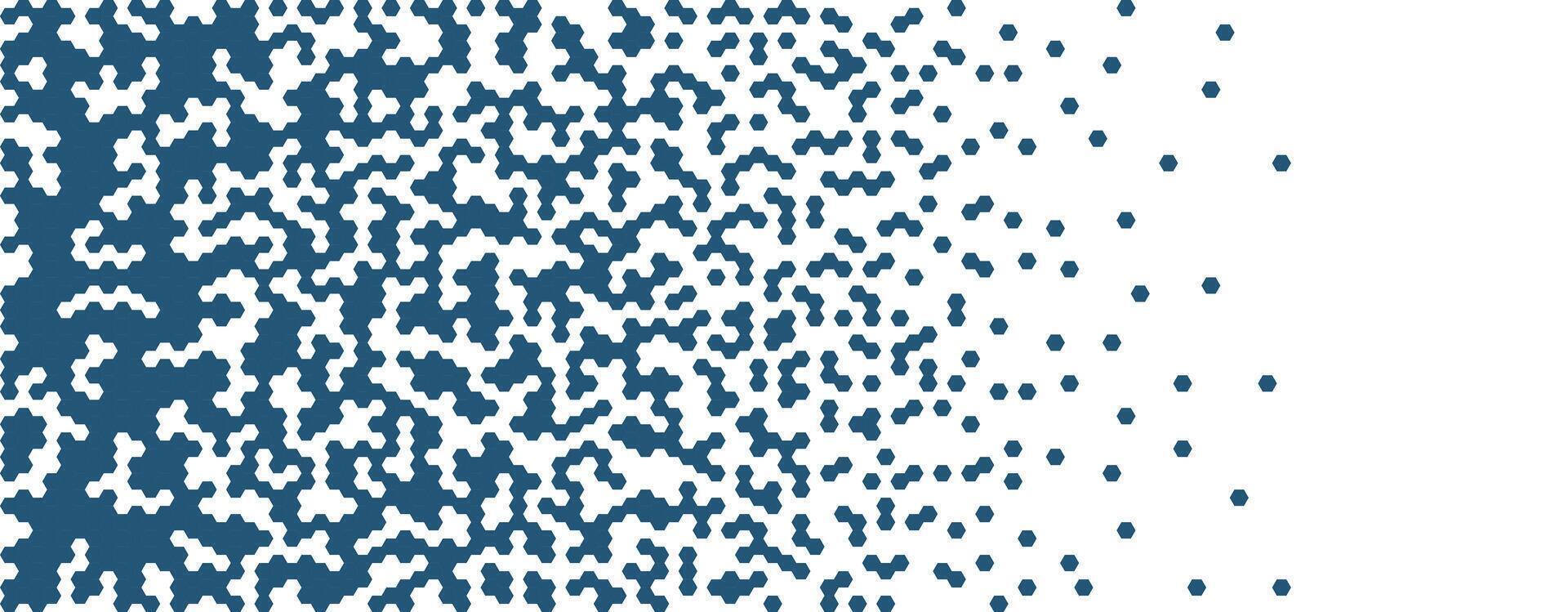Pattern of hexagon spots, Seamless camouflage pattern, illustration vector