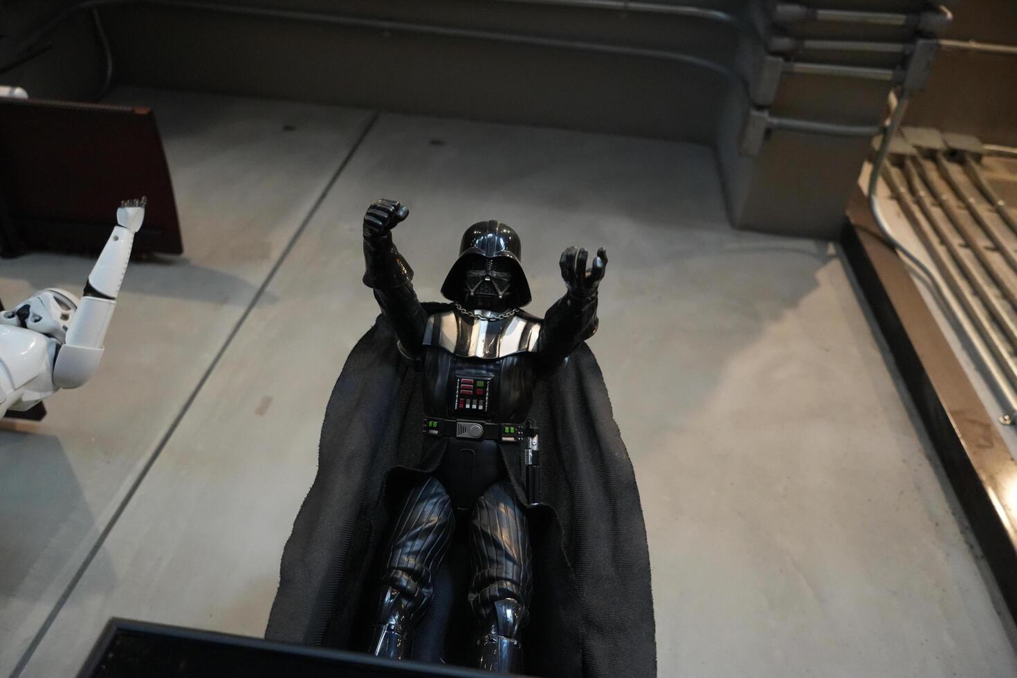 Bangkok, Thailand, 2024 - darth vader toy, statue figure photo