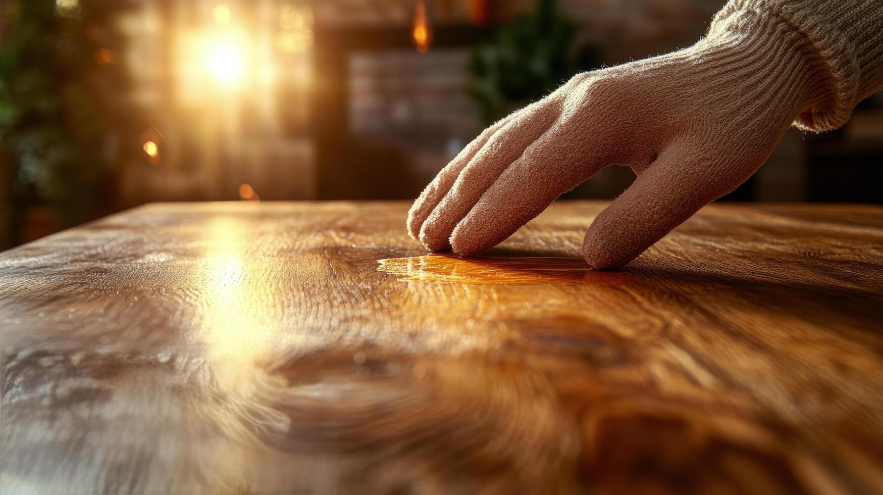 Artist shapes golden liquid creating intricate designs in workshop during vibrant afternoon light photo