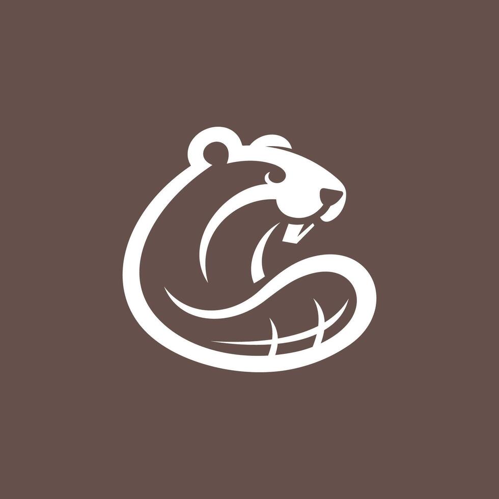 Wise Beaver, Logo Intellectual Masterpiece vector