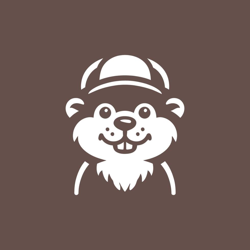 Charming Beaver, Logo Appeal Infused vector