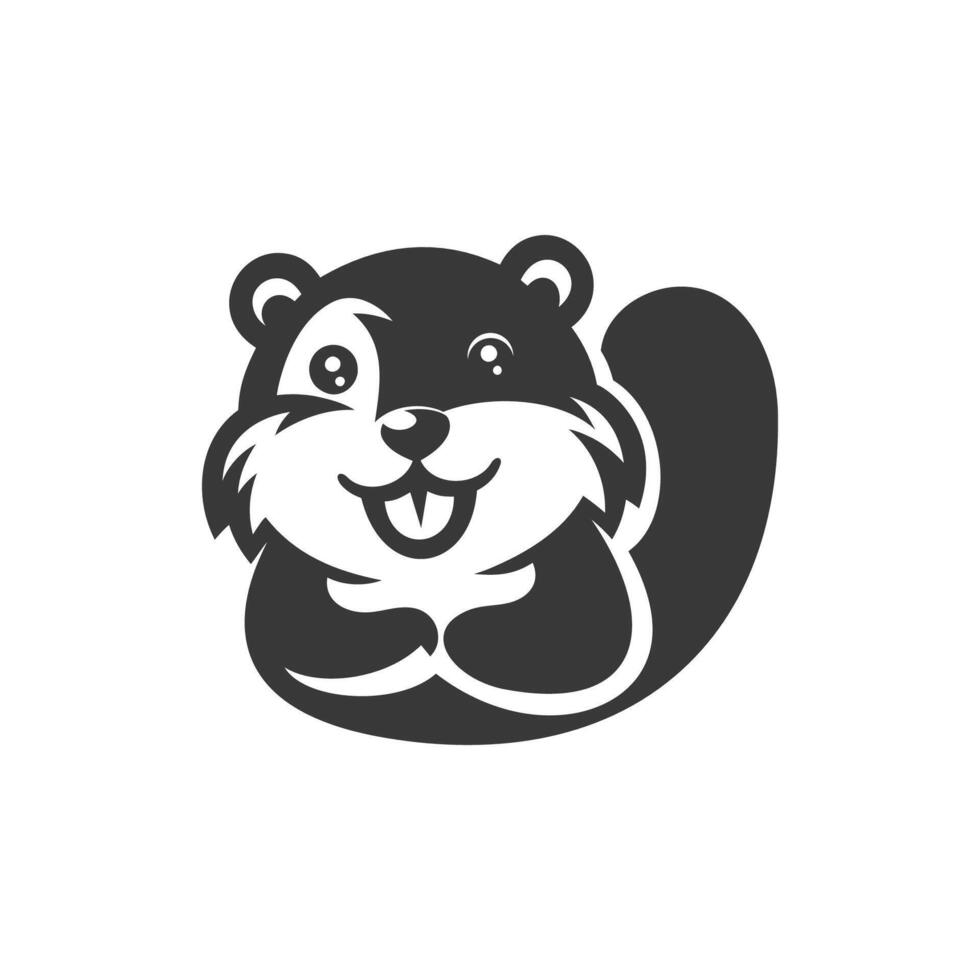 Energetic Beaver, Logo Life Embody vector