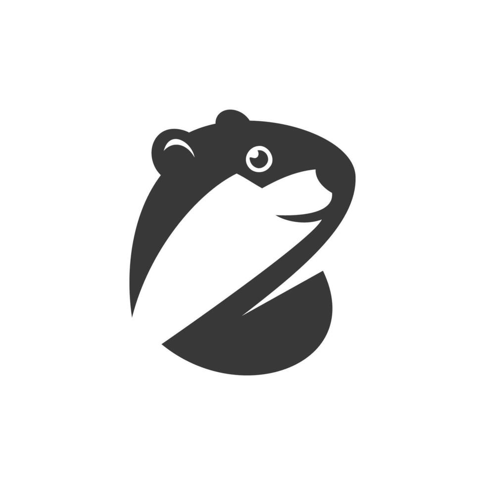 Majestic Beaver, Logo Grandeur Embody vector