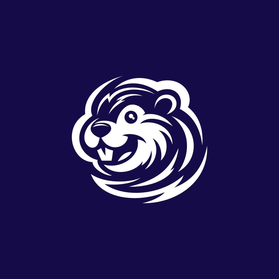 Energetic Beaver, Logo Dynamic Creation vector